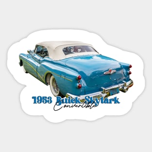 1953 Buick Skylark Convertible Sticker